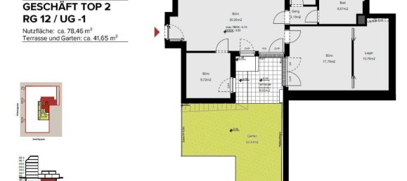 3 rooms Office in Ottakring, Austria No. 111453 13