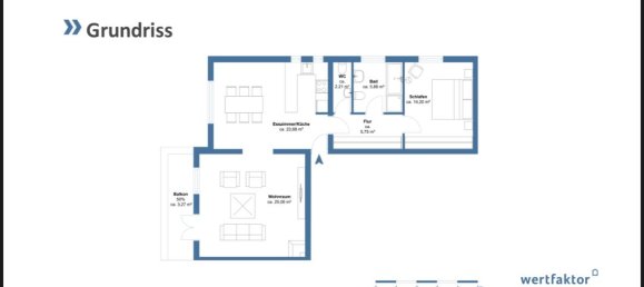 3-salle Appartement à Gustrow, Germany No. 310647 8