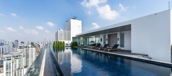 Кондоминиум  с 1 спальней в Wyndham Garden Residence, Клонг Тоэй, Таиланд № 76904 12