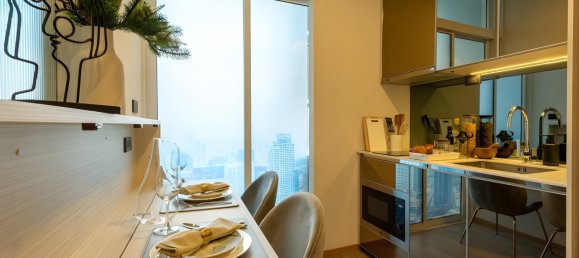 Кондоминиум  с 1 спальней в Wyndham Garden Residence, Клонг Тоэй, Таиланд № 76904 9