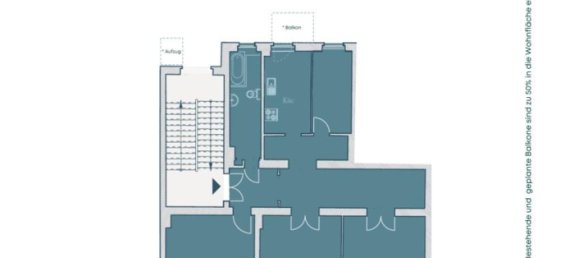 4 rooms Apartment in Charlottenburg, Germany No. 70684 11