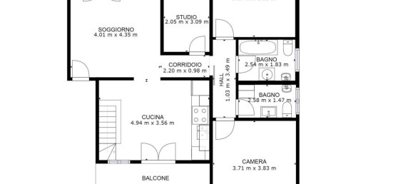 6غرفة شقة في Castel Maggiore, Italy رقم 28739 64