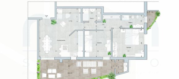 3 rooms Apartment in Montesilvano, Italy No. 26502 18