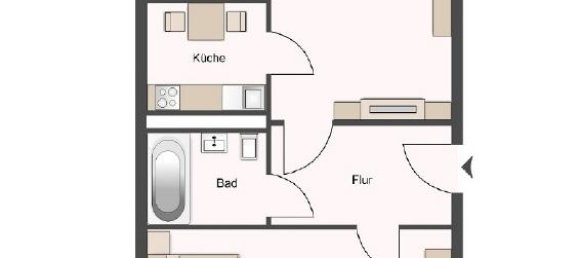 2 rooms Apartment in Chemnitz, Germany No. 74763 19