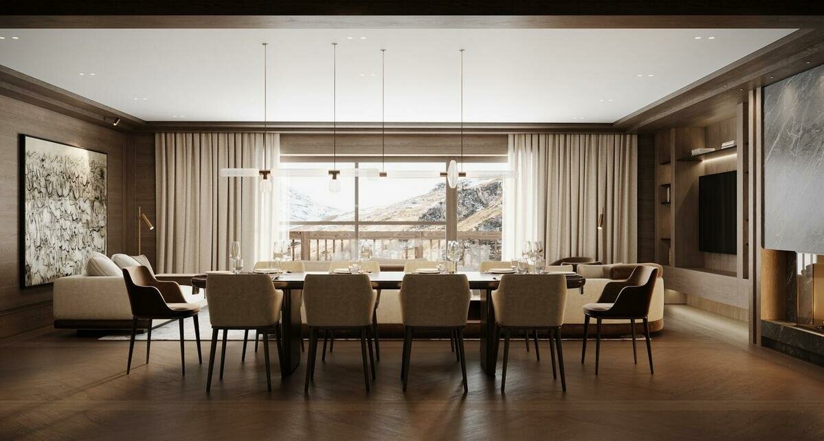 Apartamento de 4 dormitorios en Val-d'Isere, France No. 66798