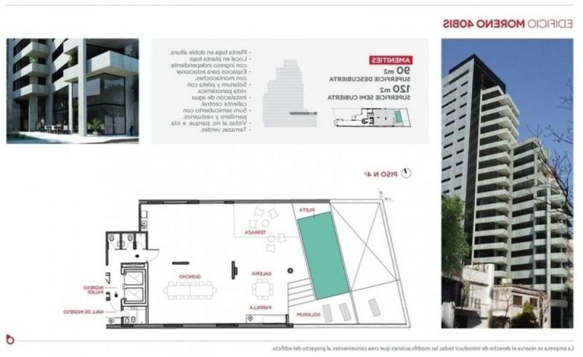 Apartamento T2 em Santa Fe, Argentina N.º 9789