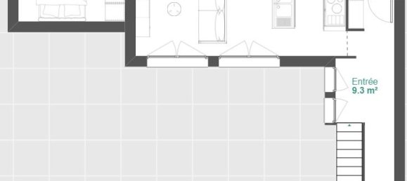 2 غرف نوم شقة في Lyon, France رقم 341960 9