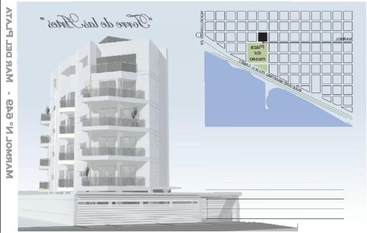 استوديو في Mar del Plata, Argentina رقم 102387