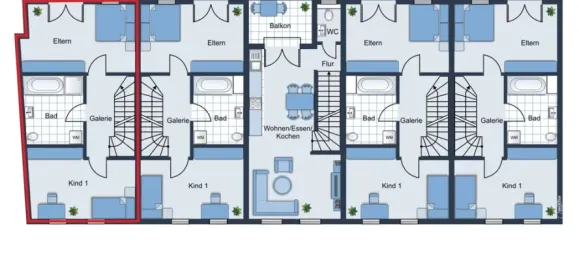 3 chambres Maison de ville à Merzig-Wadern, Germany No. 327943 7