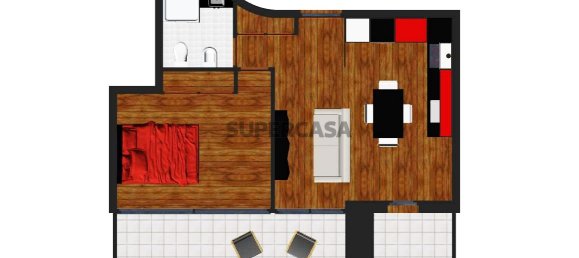 1 chambre Appartement à Braga, Portugal No. 159759 8