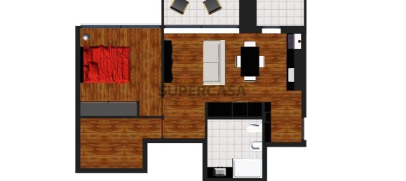 1 chambre Appartement à Braga, Portugal No. 159759 9