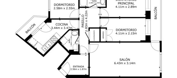 3 chambres Appartement à Salamanca, Spain No. 98225 20