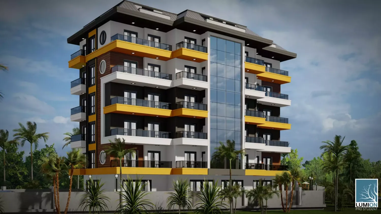 Wohnung 1+1 in Alanya, Turkey, Nr. 22533