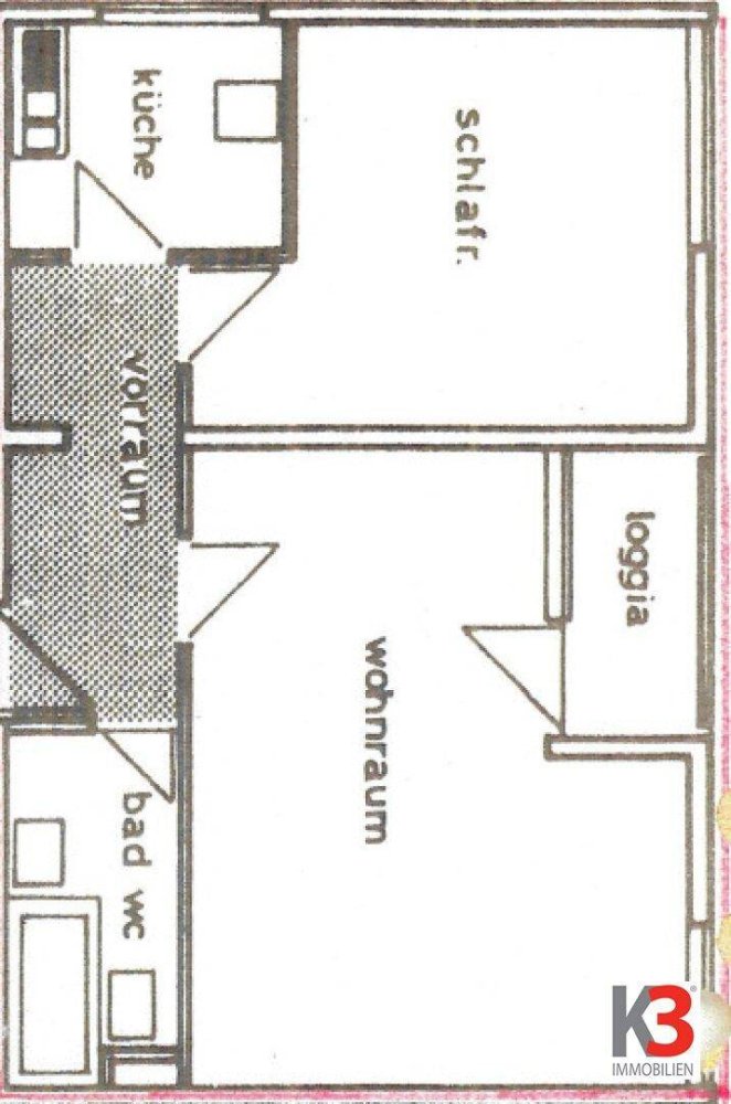 2 rooms Apartment in Innsbruck-Stadt, Austria No. 61087