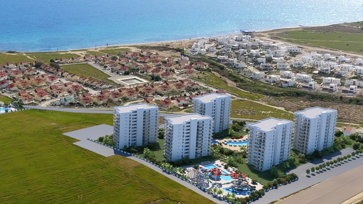 2 bedrooms Apartment in Dipkarpaz, Northern Cyprus No. 12078