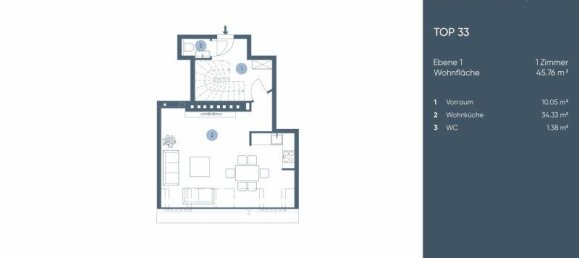 Apartamento de 2 habitaciónes en Margareten, Austria No. 2684 27