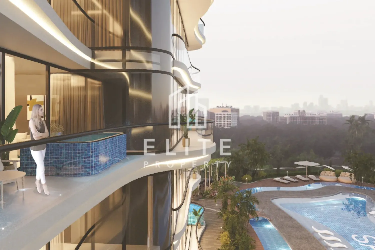 Studio for sale in Majan, Dubai, UAE № 113316
