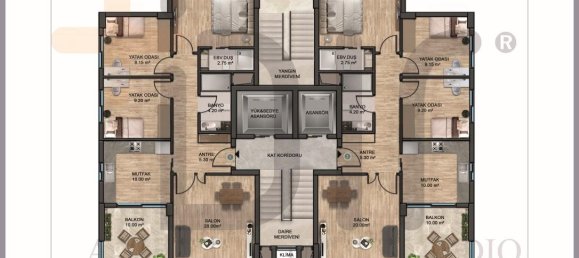 4-salle Appartement à Mezitli, Turkey No. 11672 7