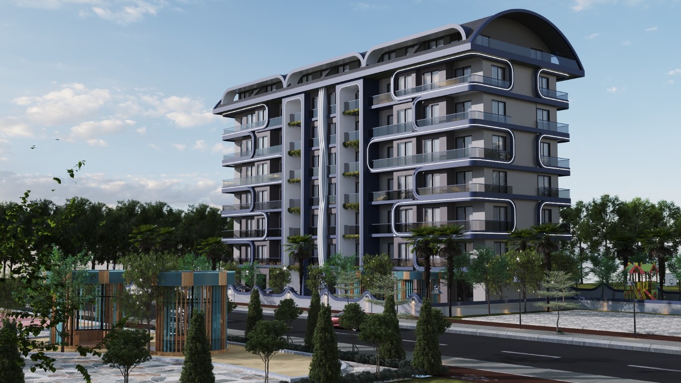 Apartment 1+1 in Gazipasa, Turkey No. 16857