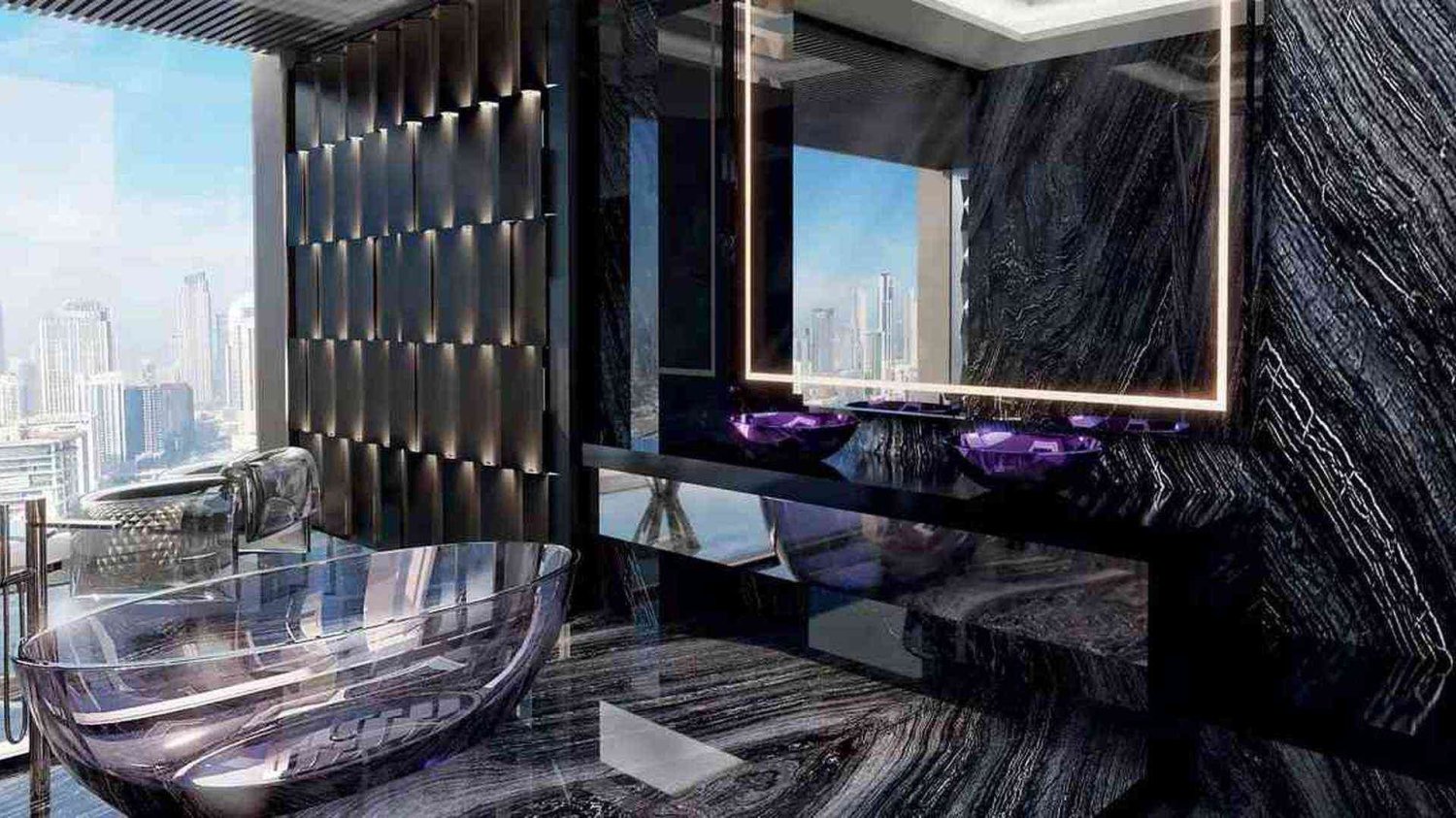 Apartamento de 3 dormitorios en BURJ BINGHATTI JACOB & CO RESIDENCES, Business Bay, UAE No. 60300