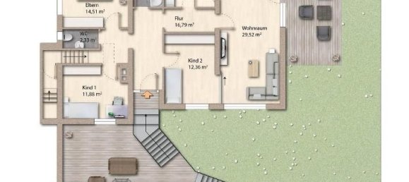 5 Schlafzimmer Stadthaus in Freiburg im Breisgau, Germany, Nr. 71678 5