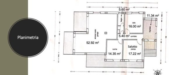 3 rooms Villa in Castelnuovo di Conza, Italy No. 254867 5