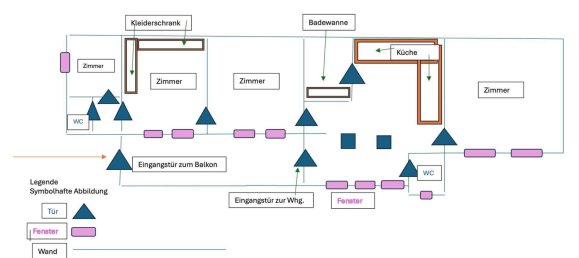 4غرفة شقة في Vienna, Austria رقم 144324 5