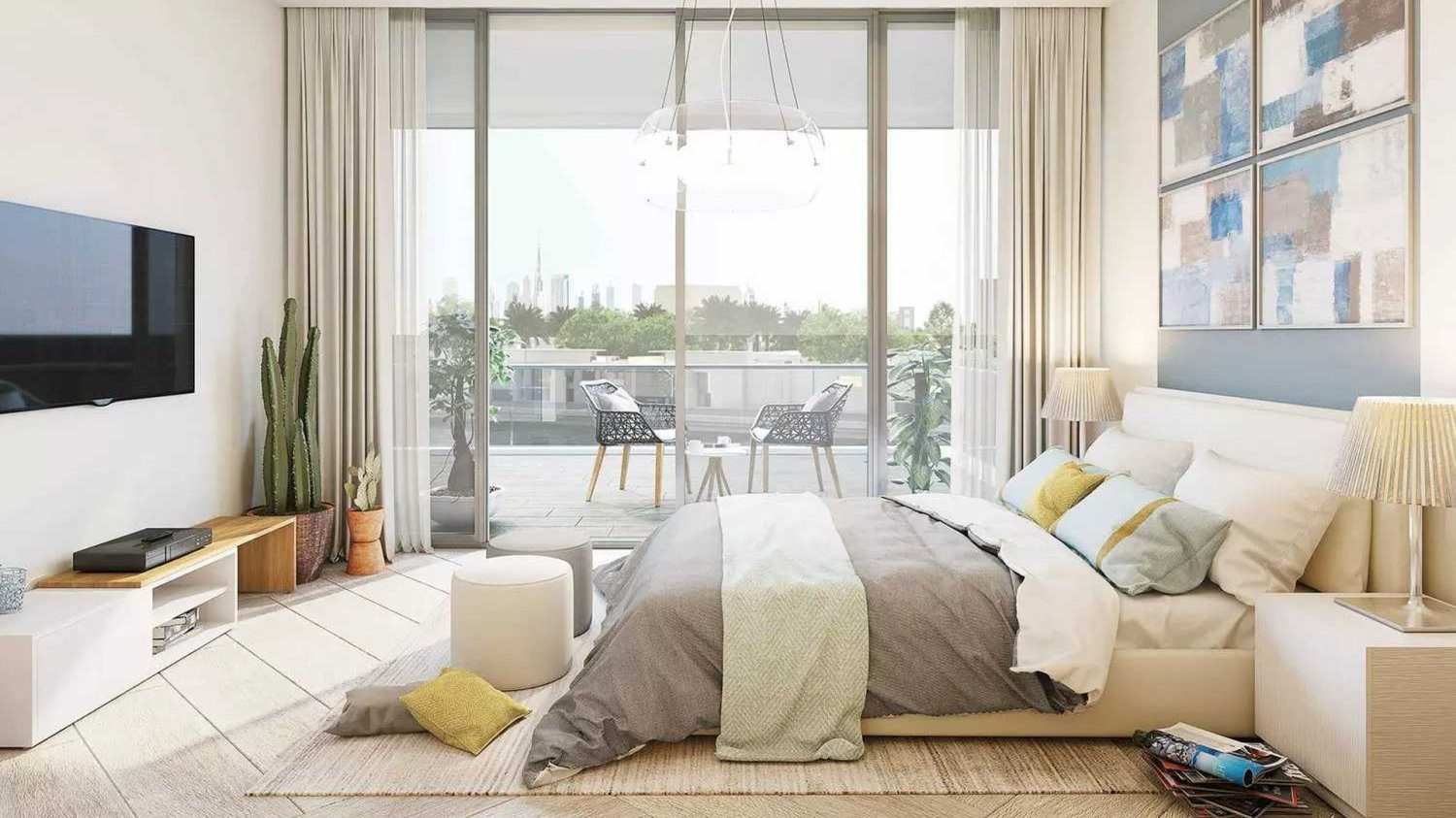 2 chambres appartement à vendre à Meydan, Dubai, UAE № 62148