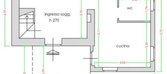 3 rooms Apartment in Minturno, Italy No. 291482 12