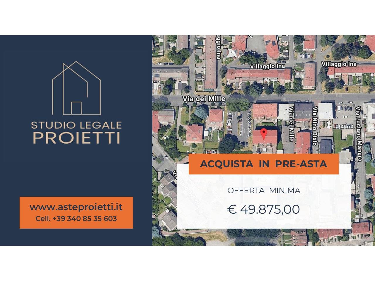 Apartamento de 1 dormitorio en Cesate, Italy No. 307780