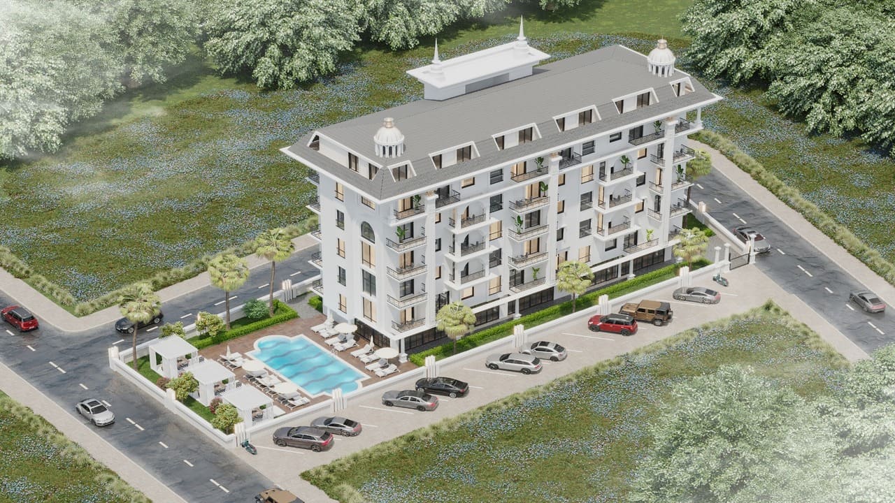 Apartamento de 2+1 en Yildirim Queen, Avsallar, Turkey No. 36114