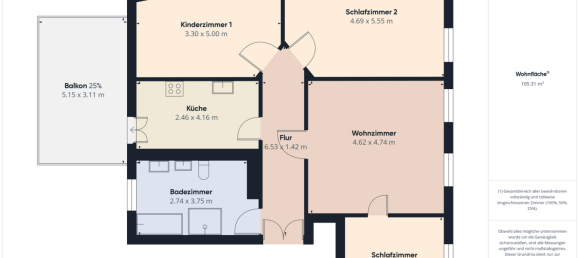Apartamento de 3 dormitorios en Salzlandkreis, Germany No. 24942 14