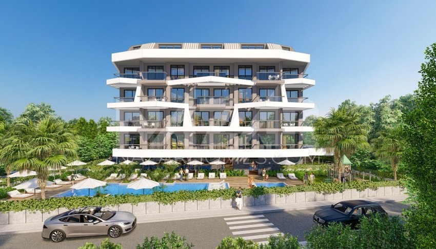 Apartment 1+1 in Alanya, Turkey No. 14368