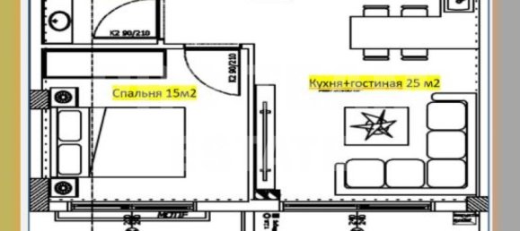 2 rooms Apartment in Altintash, Turkey No. 26930 15