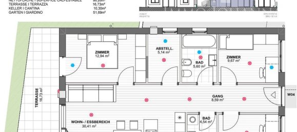 4-Zimmer Wohnung in Trentino-Alto Adige, Italy, Nr. 227740 8