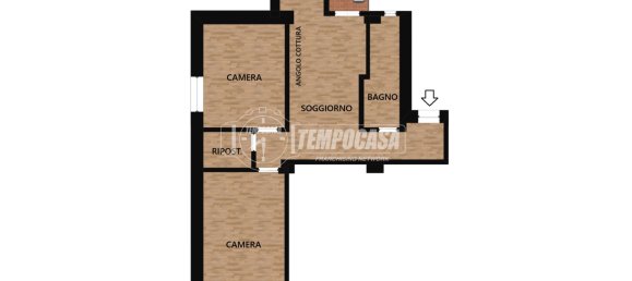 Apartamento T2 em Milan, Italy N.º 354184 12