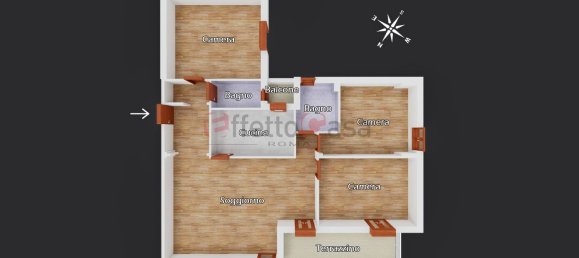 3غرفة شقة في Rome, Italy رقم 297259 4