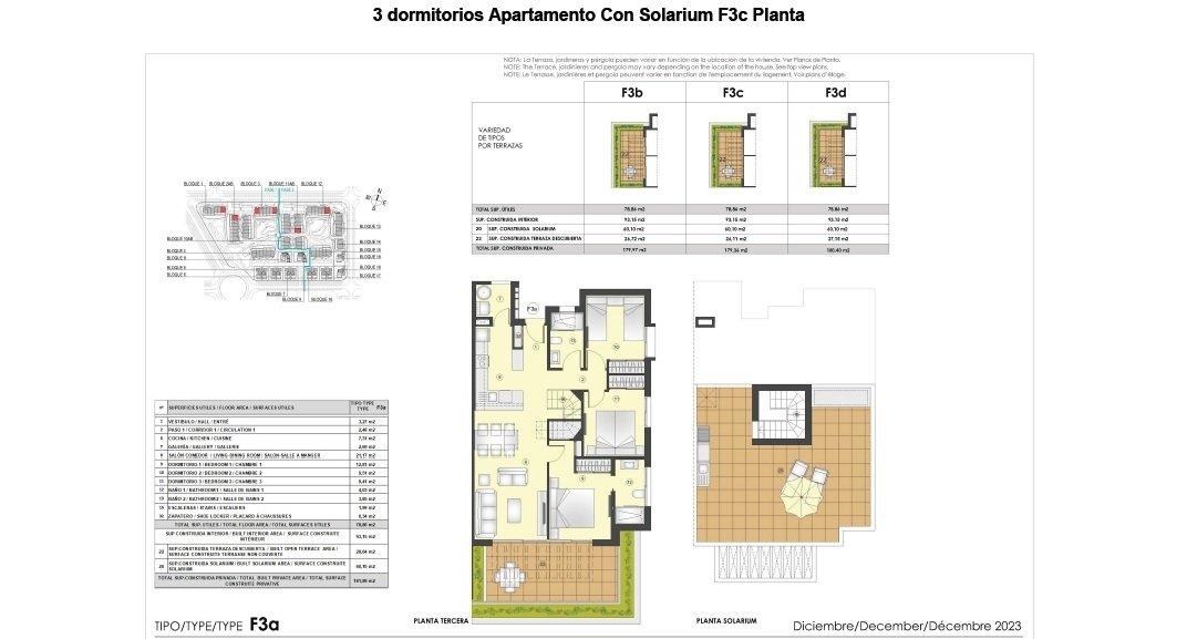3 bedrooms Apartment in Torrevieja, Spain No. 285369