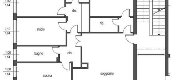 5 bedrooms Apartment in Bologna, Italy No. 345821 10
