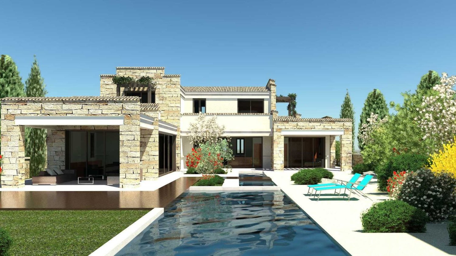 Villa T3 em IMPERIAL RESIDENCES, Kouklia, Cyprus N.º 17415