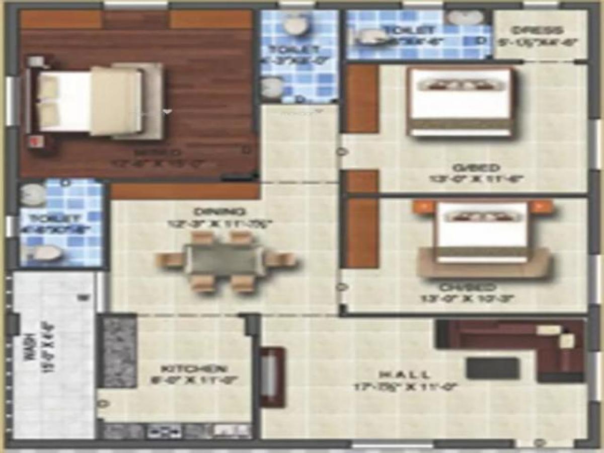 3 bedrooms House in Guntur, India No. 43183