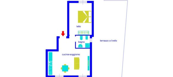 2 Schlafzimmer Wohnung in Messina, Italy, Nr. 311040 22