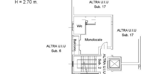 2-salle Appartement à Villasanta, Italy No. 7782 27