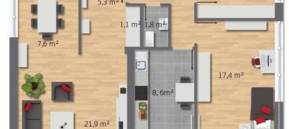 3-Zimmer Wohnung in Essen, Germany, Nr. 242719 15