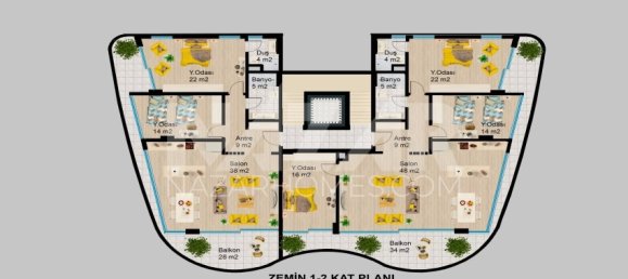 Apartment 2+1 in Alanya, Turkey No. 14453 12