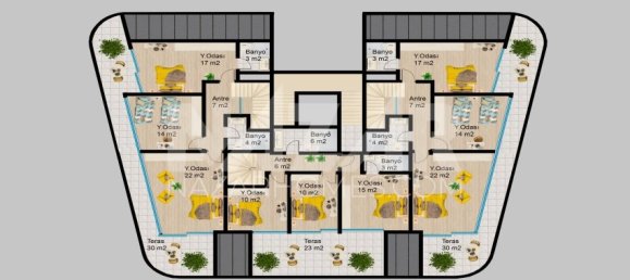 Apartment 2+1 in Alanya, Turkey No. 14453 13