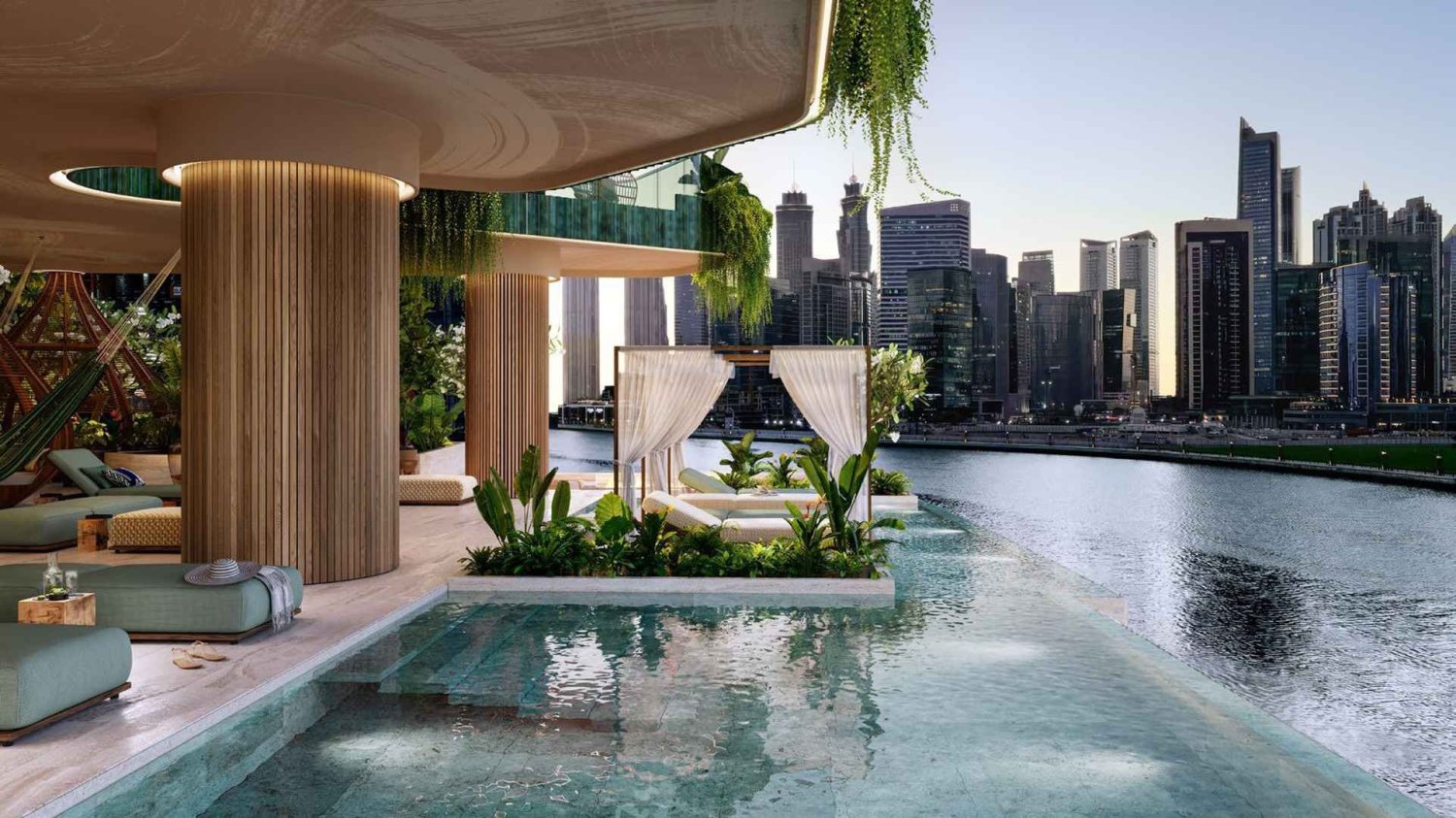 Квартира с 2 спальнями в Бизнес-Бэй, ОАЭ № 60976