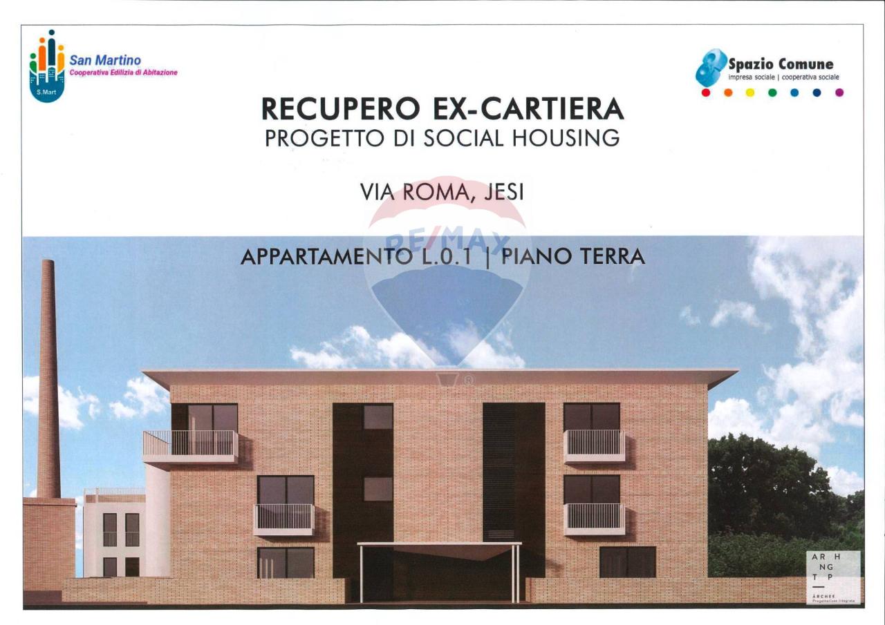 3 rooms Apartment in Jesi, Italy No. 6008