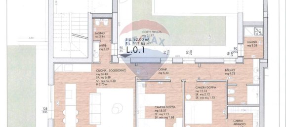 3 rooms Apartment in Jesi, Italy No. 6008 5