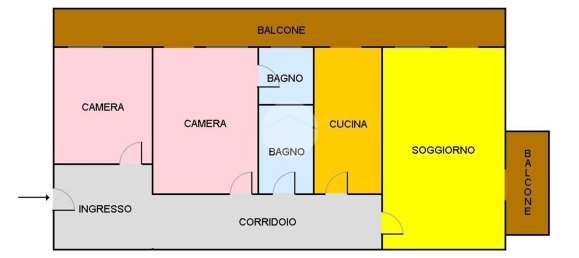 3غرفة شقة في Rome, Italy رقم 288551 19